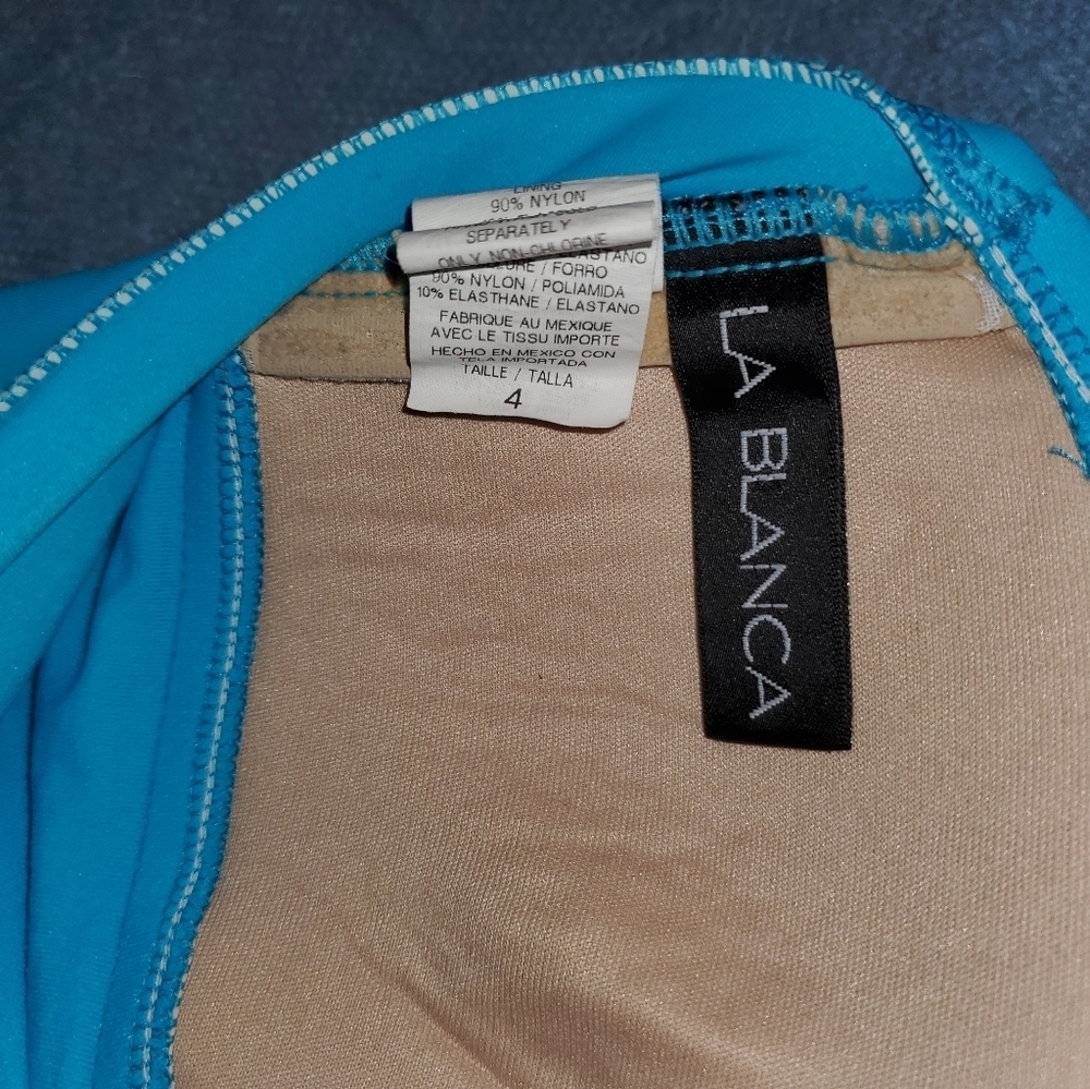 Blanca Twist Front Bandeau One-Piece Swimsuit - Picture 7 of 8